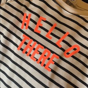 Oversized sweatshirt